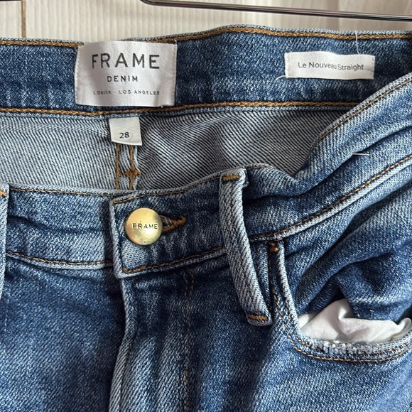 Frame Denim Le Nouveau Straight in Sackett - Picture 7 of 15